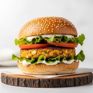 Paneer Crispy Burger
