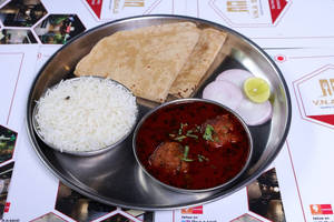 Mini Mutton Thali