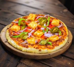 Tikka paneer pizza