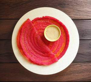 Beetroot dosa 2pcs