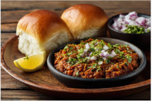 Butter Pav Bhaji