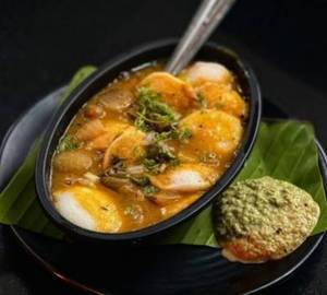 Ghee sambar button idli