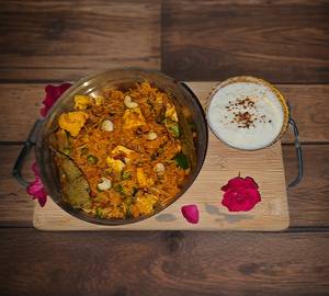 Ayur Veg Biryani - Infused With Ayurvedic Herbs And Healing Spices To Promote Balance And Well-Being