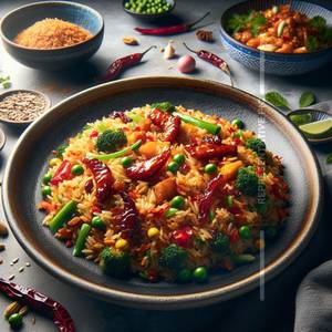 Schezwan Fried Rice                             
