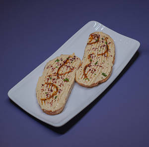 Hummus Sourdough Toast