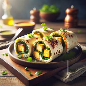 Paneer Malai Tikka Roll                                          