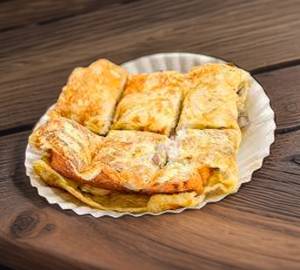 Spicy bread omelette