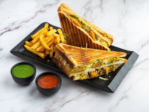 Aloo Tikki Sandwich