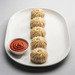 Streemd Momos 10 Pec + 250 Ml Cold Drink 