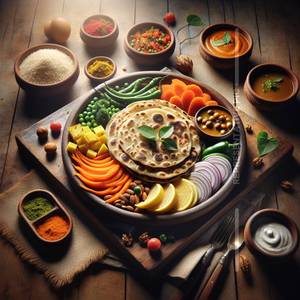 Paratha Thali                             