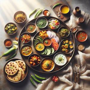Kundyachi Poli Thali                             