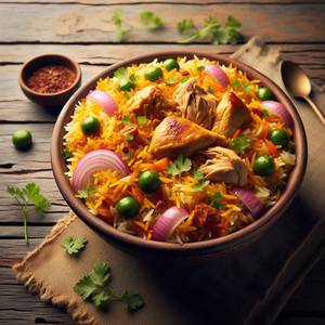 Chicken Dum Biryani Full                         