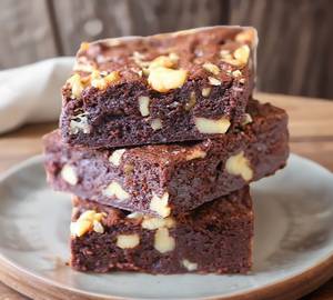 Nutty brownie