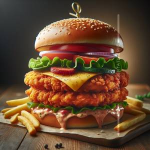 Fred Chicken Burger