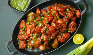 Chilli Mushroom Dry
