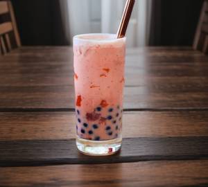 Rose Milk Bubble Tea