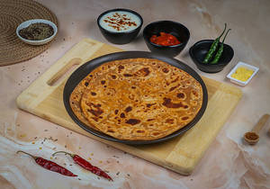 2 Whole Wheat Achari Paratha