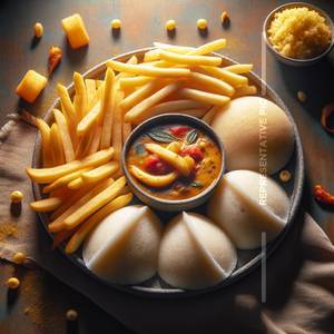 Sambar Idli + Fries                   