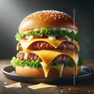 Cheese Burger                   