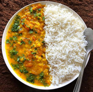 Dal Tadka Rice Bowl