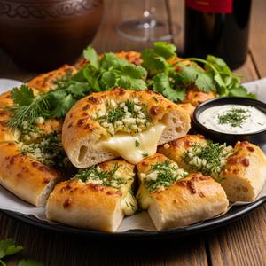 Georgian Garlic Bread
