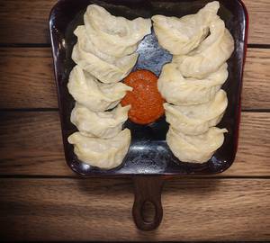 Steamed Pork Momos 10 Pieces