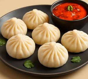 Steam Momos (6 Pieces)