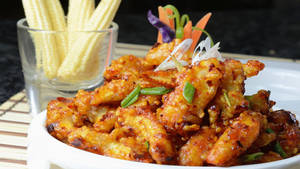 Baby Corn Salt & Pepper Dry