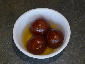 Hot Gulab Jamun