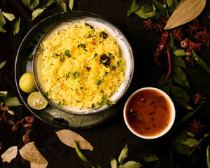 (Jain) Lemon Rice