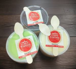 Dream Cake Combo (70G Each) Pistha, White Chocolate And Dark Chocolate