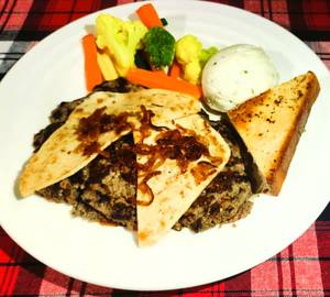 Tenderloin & Ham Burger Steak