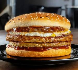 Crispy Veg Double Patty Burger