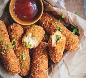 Crispy Veg Fingers (8Pcs)