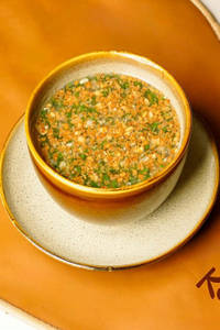 Burnt Garlic Soup