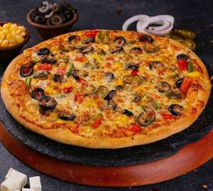 Mushroom + Corn Pizza (7Inches)