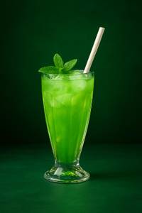 Green apple mojito