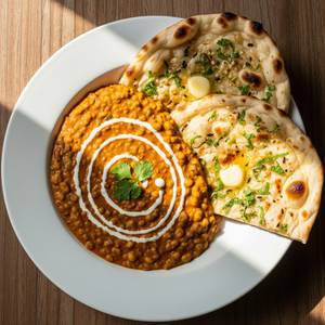 Dal Makhani With 1 Butter Naan