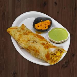 Egg & Paneer Roll