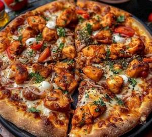 Chicken Popcorn Pizza