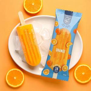 Orange Ice Pop
