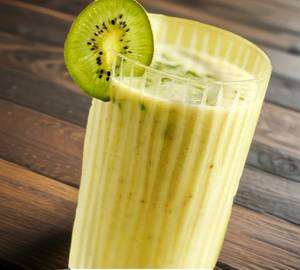 Kiwi milk shake