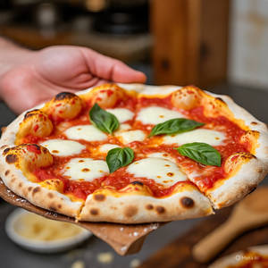 Cheese margherita pizza