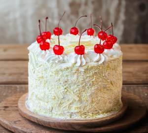 White Forest Cake