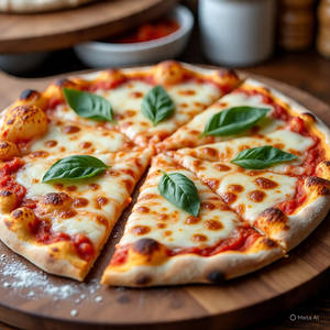 Cheese tomato pizza