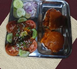 Cheese Pav Bhaji
