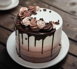 Chocolate Choco Chips Cake