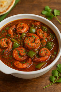 Chilli Garlic Prawns Gravy