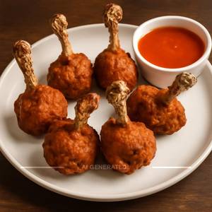Chicken Lollipop (6 Pieces Big Size ) (250 Gms)