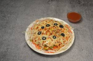 Cheese Onion Capsicum Mexican Pizza
